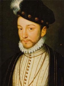 Carlos IX joven