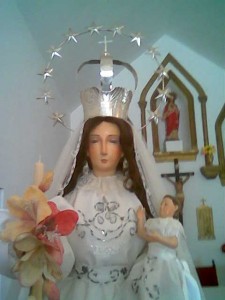 Virgen de la Candelaria corona