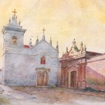 Convento San Bernardo en luz dorada