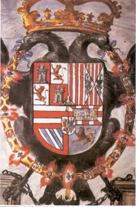 Escudo de inca con el águila bicéfala
