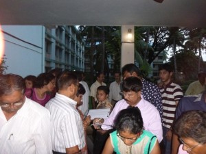 Igreja dos Salesianos em Goa_Coleta de assinaturas 1